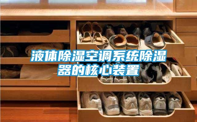液体除湿空调系统除湿器的核心装置