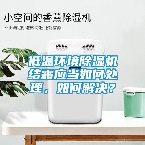 低温环境除湿机结霜应当如何处理，如何解决？