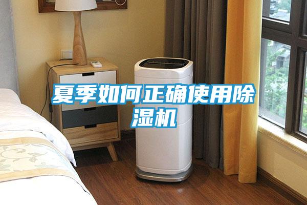 夏季如何正确使用除湿机
