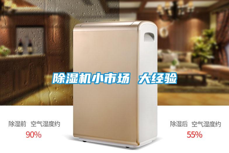 除湿机小市场 大经验