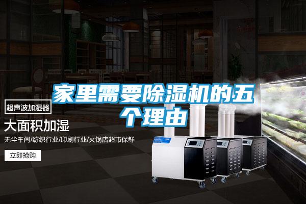 家里需要除湿机的五个理由