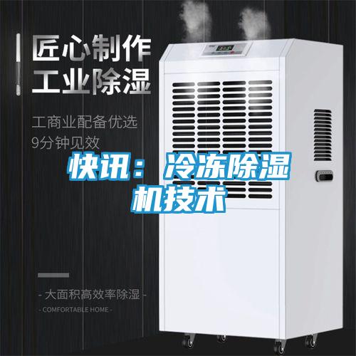 快讯：冷冻除湿机技术