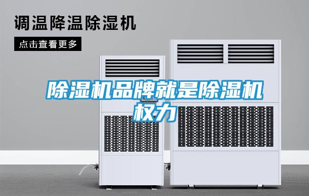 除湿机品牌就是除湿机权力