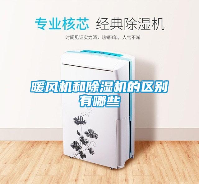 暖风机和除湿机的区别有哪些