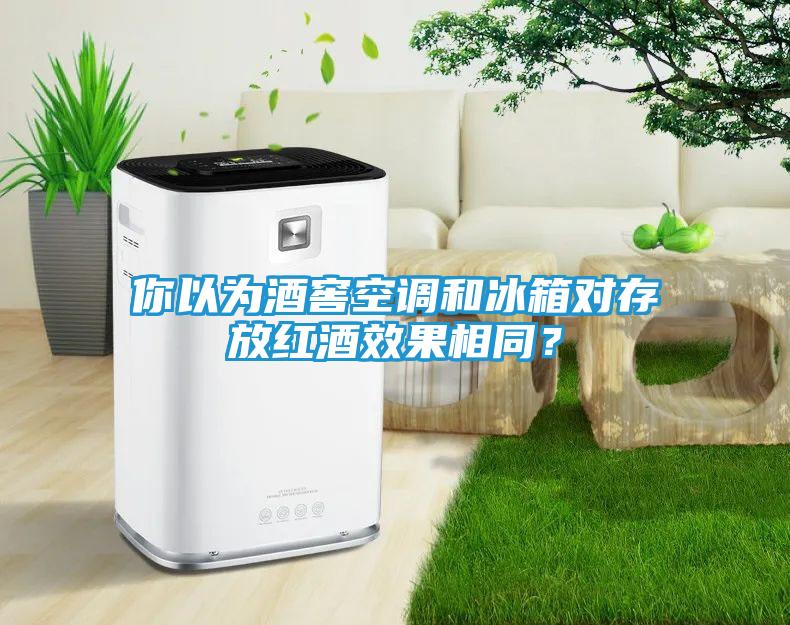 你以为酒窖空调和冰箱对存放红酒效果相同？