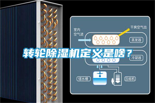 转轮除湿机定义是啥?