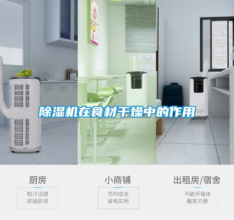 除湿机在食材干燥中的作用
