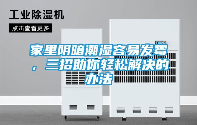 家里阴暗潮湿容易发霉，三招助你轻松解决的办法