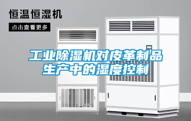 工业除湿机对皮革制品生产中的湿度控制