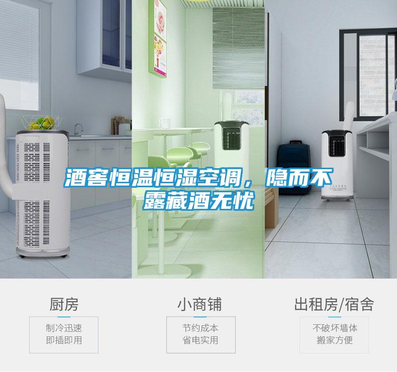 酒窖恒温恒湿空调，隐而不露藏酒无忧