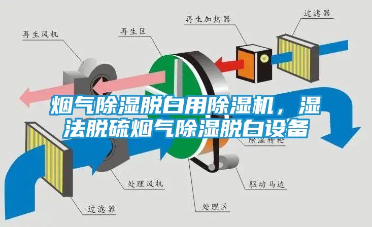 烟气除湿脱白用除湿机，湿法脱硫烟气除湿脱白设备