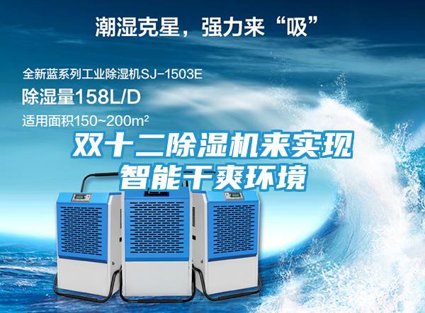 双十二除湿机来实现智能干爽环境