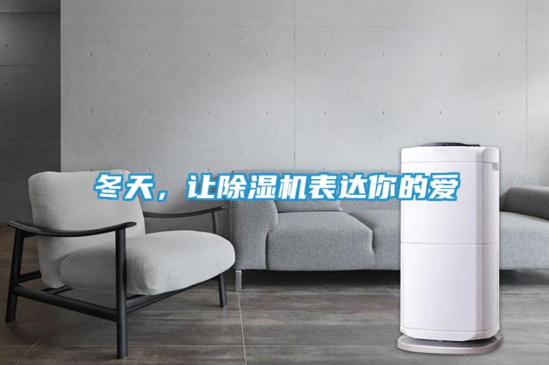 冬天，让除湿机表达你的爱