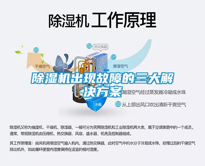 除湿机出现故障的三大解决方案