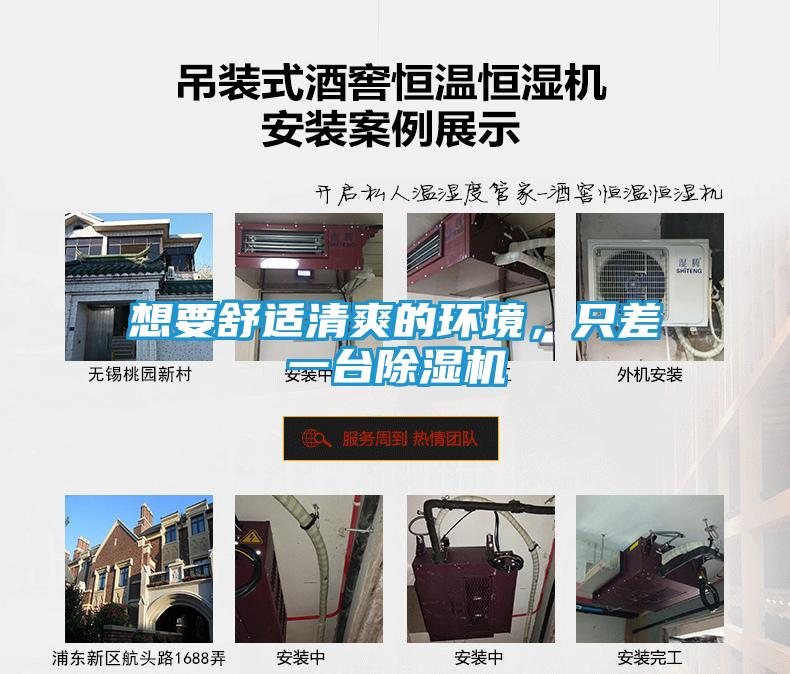 想要舒适清爽的环境，只差一台除湿机