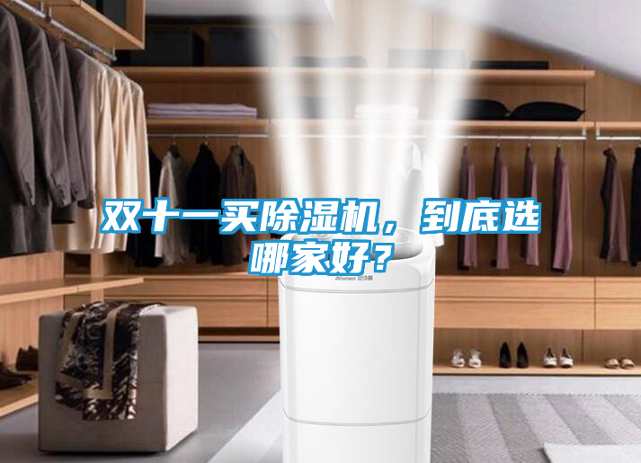 双十一买除湿机，到底选哪家好？
