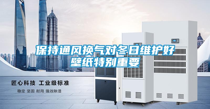 保持通风换气对冬日维护好壁纸特别重要