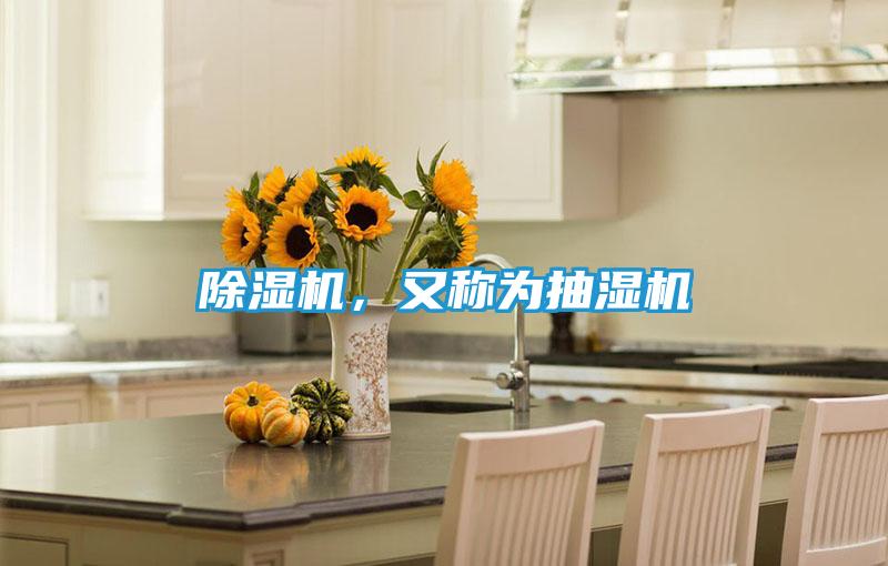 除湿机，又称为抽湿机