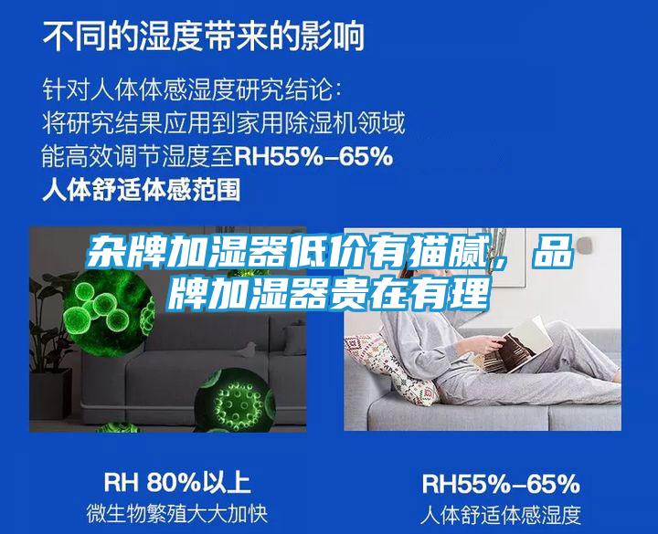 杂牌加湿器低价有猫腻，品牌加湿器贵在有理