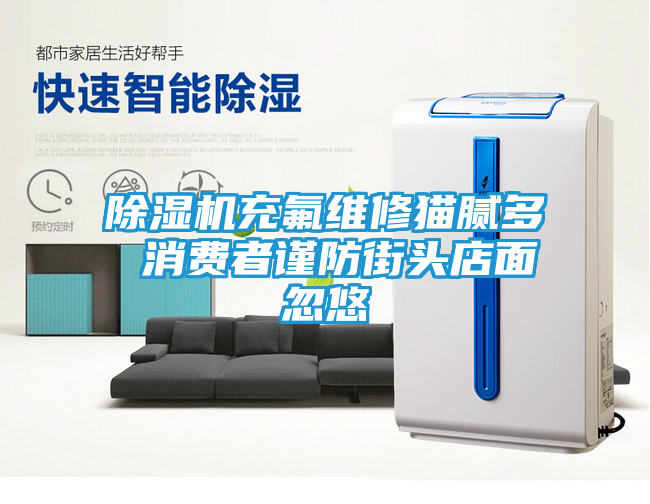 除湿机充氟维修猫腻多 消费者谨防街头店面忽悠