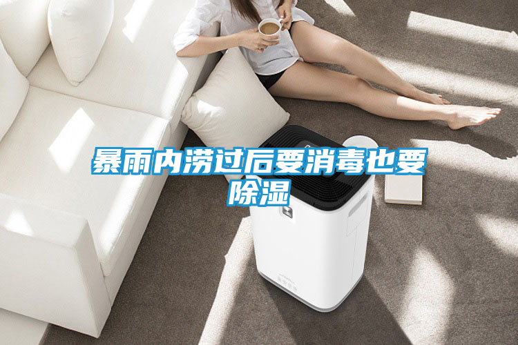 暴雨内涝过后要消毒也要除湿