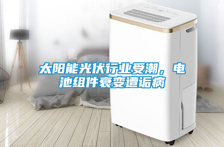 太阳能光伏行业受潮，电池组件衰变遭诟病