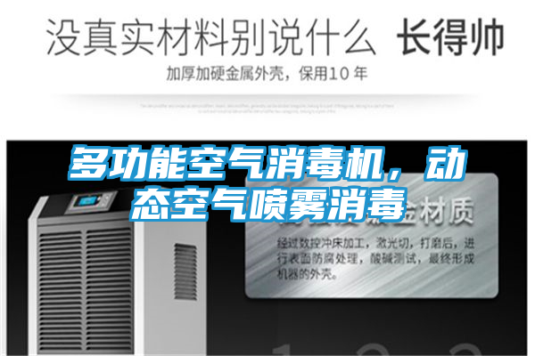 多功能空气消毒机，动态空气喷雾消毒