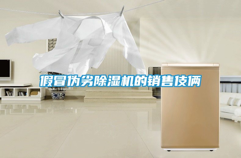 假冒伪劣除湿机的销售伎俩