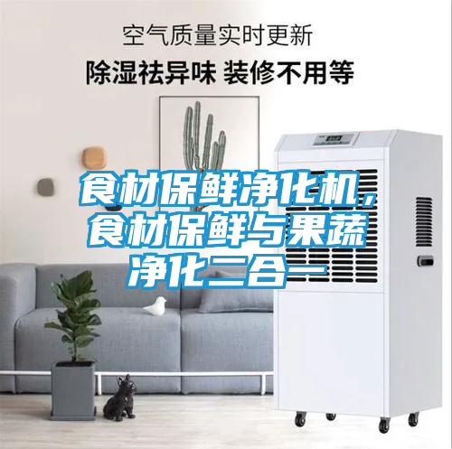 食材保鲜净化机，食材保鲜与果蔬净化二合一