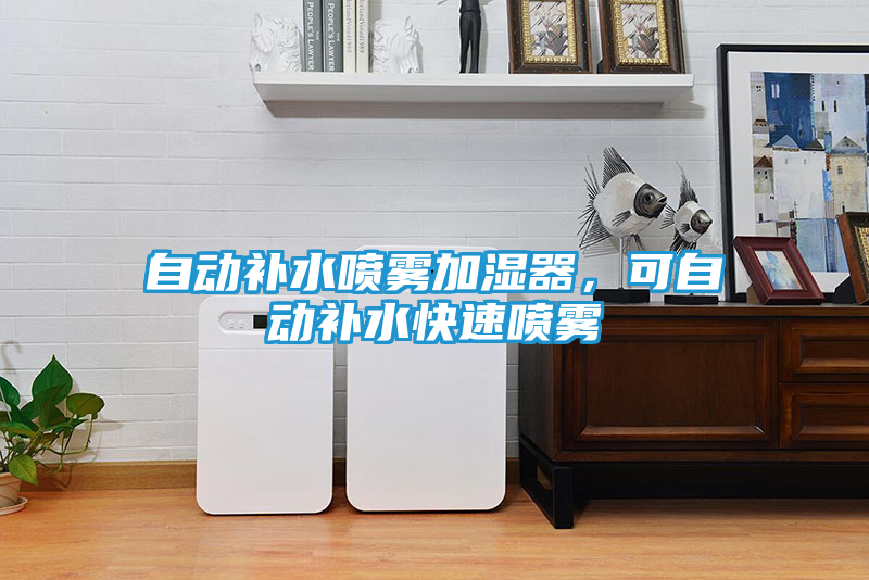 自动补水喷雾加湿器，可自动补水快速喷雾