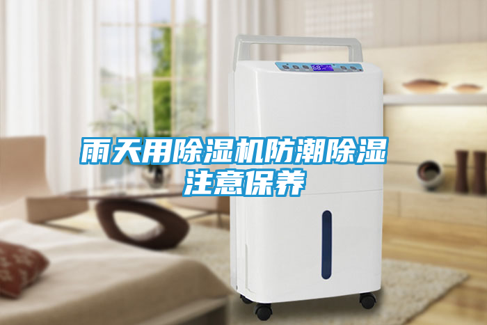 雨天用除湿机防潮除湿 注意保养
