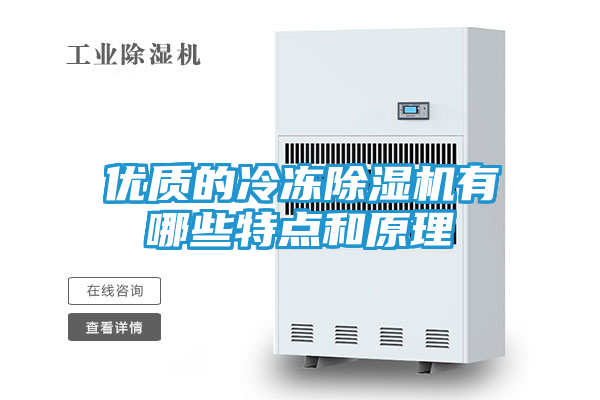 优质的冷冻除湿机有哪些特点和原理