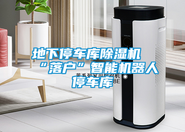 地下停车库除湿机“落户”智能机器人停车库
