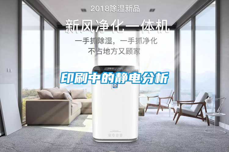 印刷中的静电分析