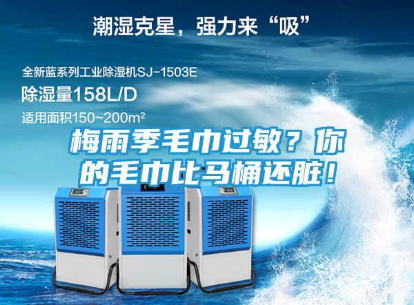 梅雨季毛巾过敏？你的毛巾比马桶还脏！