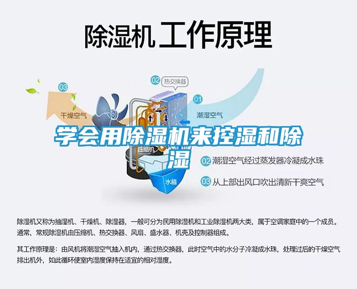 学会用除湿机来控湿和除湿