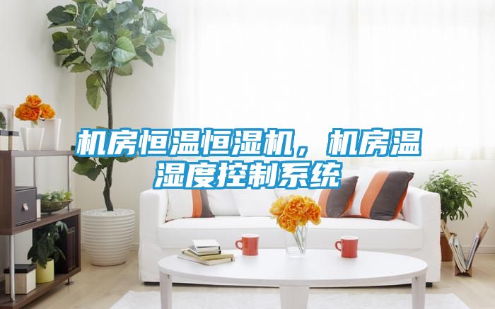 机房恒温恒湿机，机房温湿度控制系统