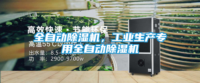 全自动除湿机，工业生产专用全自动除湿机