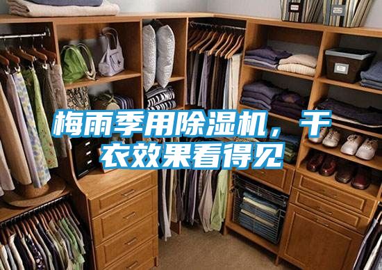 梅雨季用除湿机，干衣效果看得见