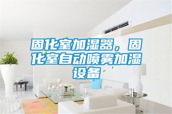 固化室加湿器，固化室自动喷雾加湿设备