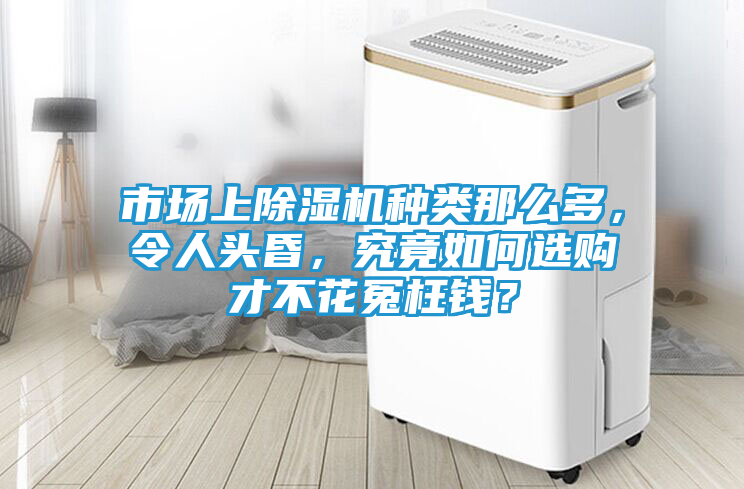 市场上除湿机种类那么多，令人头昏，究竟如何选购才不花冤枉钱？