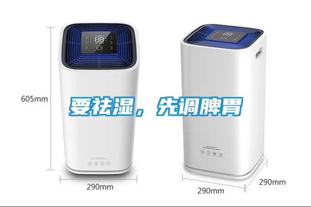 要祛湿,先调脾胃