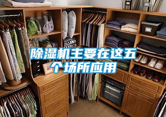 除湿机主要在这五个场所应用