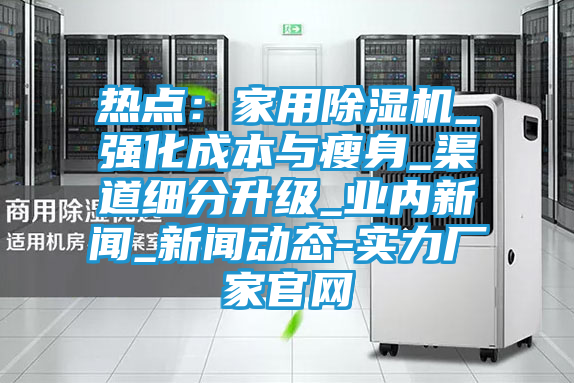 热点：家用除湿机_强化成本与瘦身_渠道细分升级_业内新闻_新闻动态-实力厂家官网