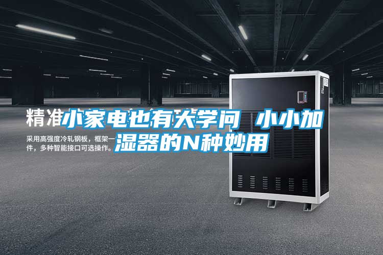 小家电也有大学问 小小加湿器的N种妙用