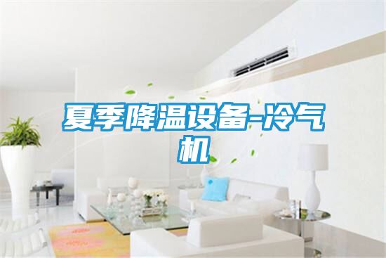 夏季降温设备-冷气机