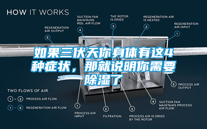 如果三伏天你身体有这4种症状,那就说明你需要除湿了