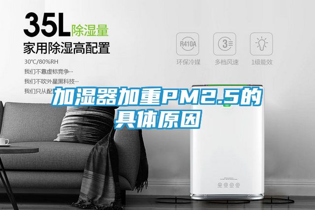 加湿器加重PM2.5的具体原因