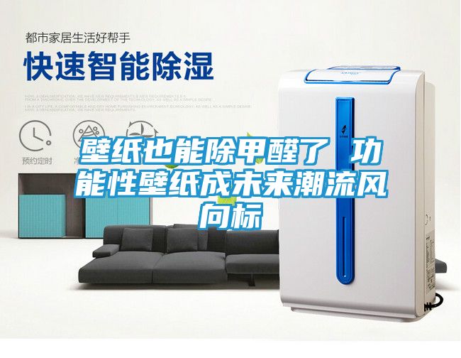壁纸也能除甲醛了 功能性壁纸成未来潮流风向标