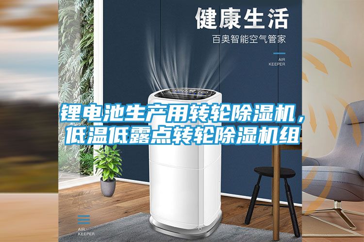 锂电池生产用转轮除湿机，低温低露点转轮除湿机组